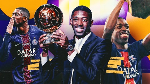 Sẽ có tranh cãi nếu Quả bóng vàng 2026 về tay Ousmane Dembele